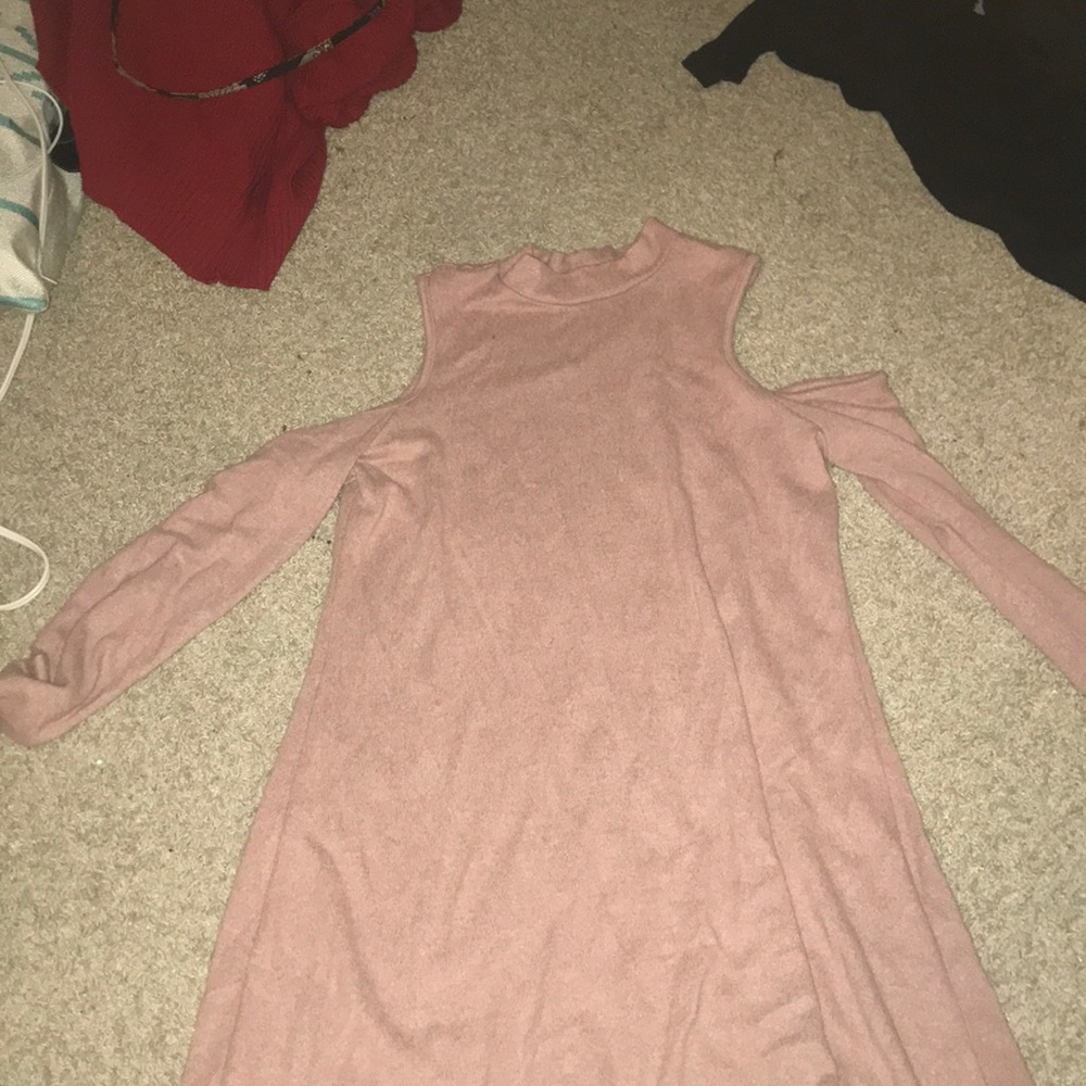 Pale Pink Pink Rose Dress